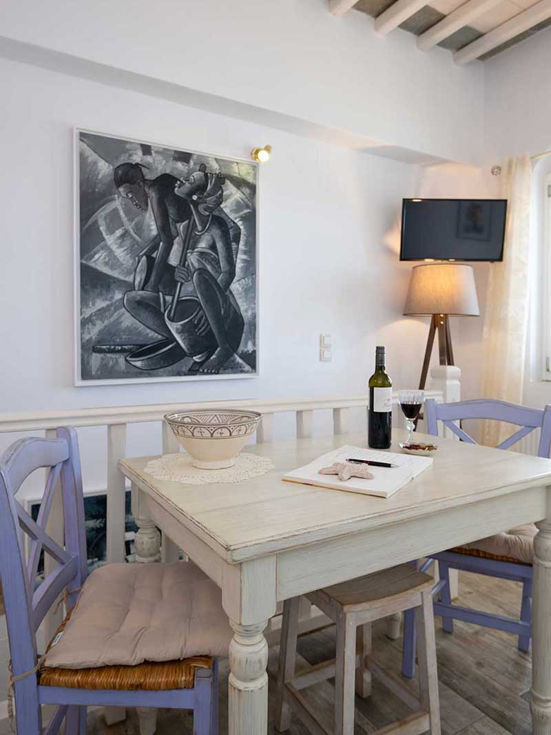 Καθιστικό στο διαμέρισμα Ιρένα