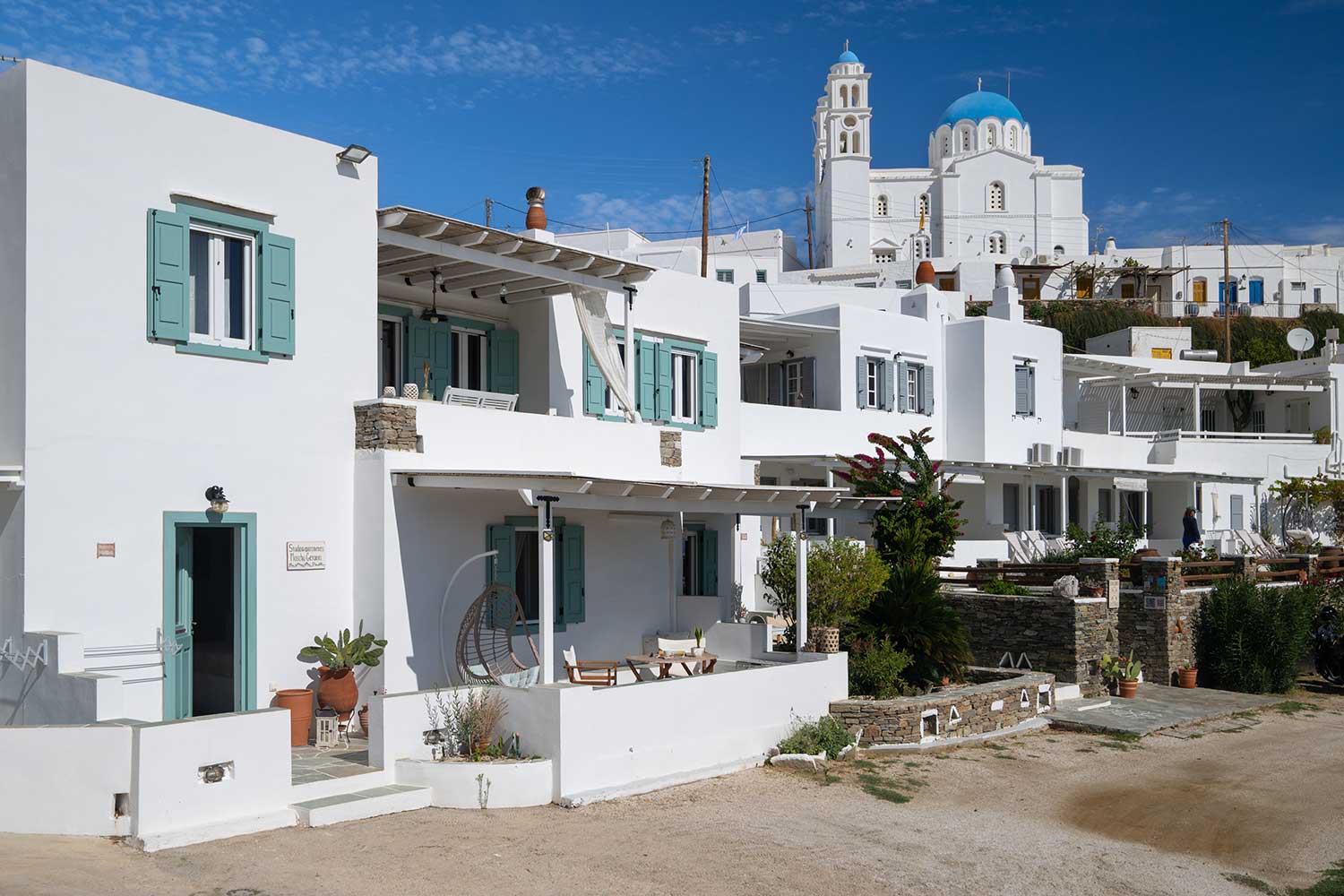 Τα καταλύματα Moscha Geronti apartments στο Πάνω Πετάλι